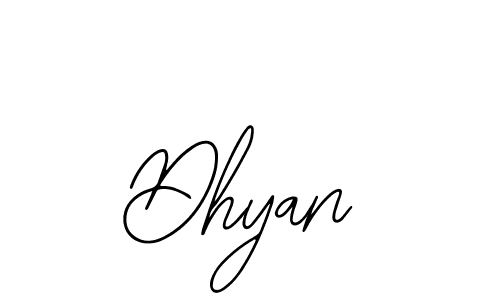 How to make Dhyan signature? Bearetta-2O07w is a professional autograph style. Create handwritten signature for Dhyan name. Dhyan signature style 12 images and pictures png