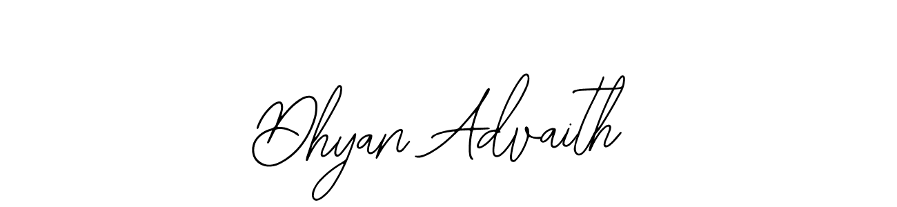 This is the best signature style for the Dhyan Advaith name. Also you like these signature font (Bearetta-2O07w). Mix name signature. Dhyan Advaith signature style 12 images and pictures png