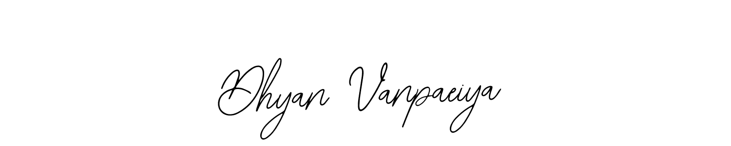 Here are the top 10 professional signature styles for the name Dhyan Vanpaeiya. These are the best autograph styles you can use for your name. Dhyan Vanpaeiya signature style 12 images and pictures png