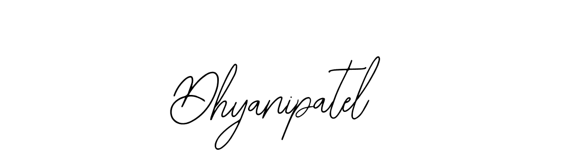 How to make Dhyanipatel signature? Bearetta-2O07w is a professional autograph style. Create handwritten signature for Dhyanipatel name. Dhyanipatel signature style 12 images and pictures png