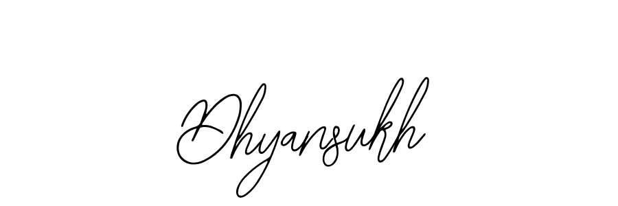It looks lik you need a new signature style for name Dhyansukh. Design unique handwritten (Bearetta-2O07w) signature with our free signature maker in just a few clicks. Dhyansukh signature style 12 images and pictures png