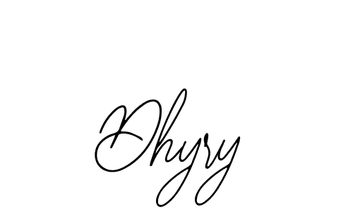 How to Draw Dhyry signature style? Bearetta-2O07w is a latest design signature styles for name Dhyry. Dhyry signature style 12 images and pictures png