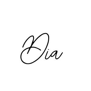 How to make Dia signature? Bearetta-2O07w is a professional autograph style. Create handwritten signature for Dia name. Dia signature style 12 images and pictures png