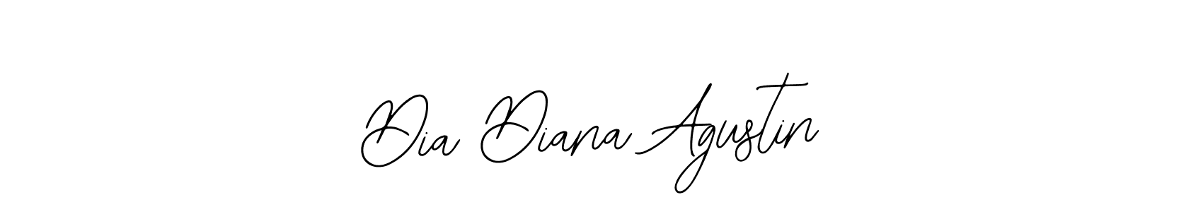 Make a beautiful signature design for name Dia Diana Agustin. With this signature (Bearetta-2O07w) style, you can create a handwritten signature for free. Dia Diana Agustin signature style 12 images and pictures png