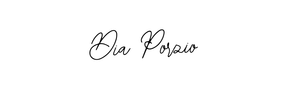 Design your own signature with our free online signature maker. With this signature software, you can create a handwritten (Bearetta-2O07w) signature for name Dia Porzio. Dia Porzio signature style 12 images and pictures png