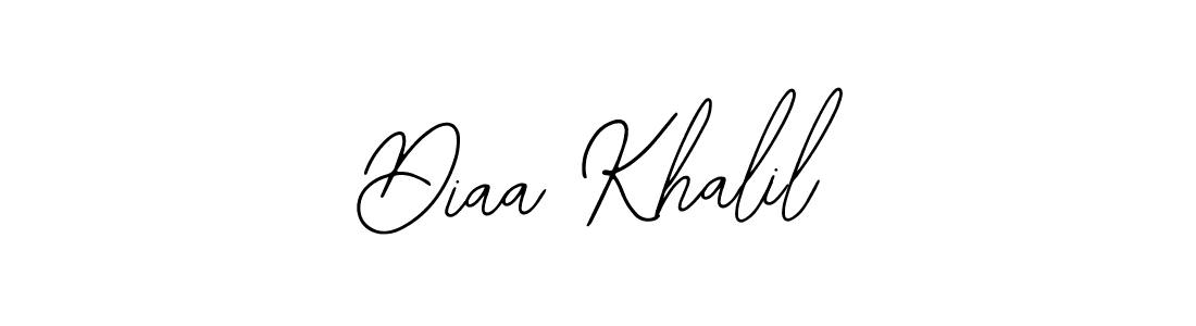Make a beautiful signature design for name Diaa Khalil. Use this online signature maker to create a handwritten signature for free. Diaa Khalil signature style 12 images and pictures png