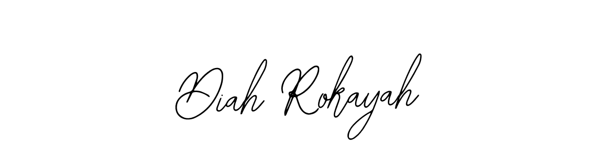 This is the best signature style for the Diah Rokayah name. Also you like these signature font (Bearetta-2O07w). Mix name signature. Diah Rokayah signature style 12 images and pictures png