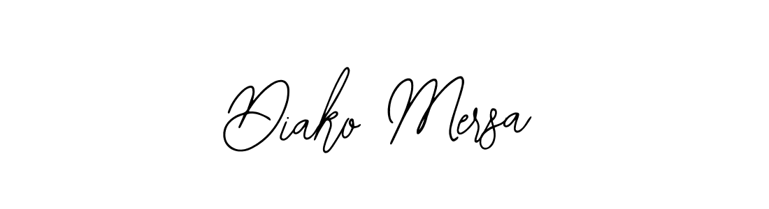 The best way (Bearetta-2O07w) to make a short signature is to pick only two or three words in your name. The name Diako Mersa include a total of six letters. For converting this name. Diako Mersa signature style 12 images and pictures png