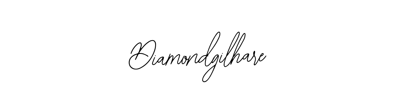 Design your own signature with our free online signature maker. With this signature software, you can create a handwritten (Bearetta-2O07w) signature for name Diamondgilhare. Diamondgilhare signature style 12 images and pictures png