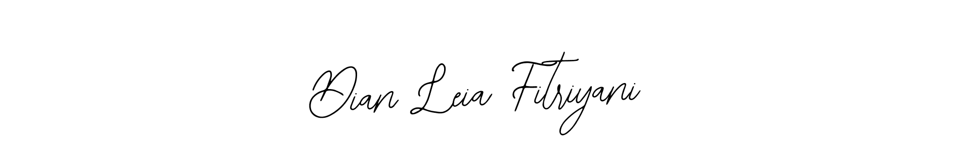 Make a beautiful signature design for name Dian Leia Fitriyani. With this signature (Bearetta-2O07w) style, you can create a handwritten signature for free. Dian Leia Fitriyani signature style 12 images and pictures png