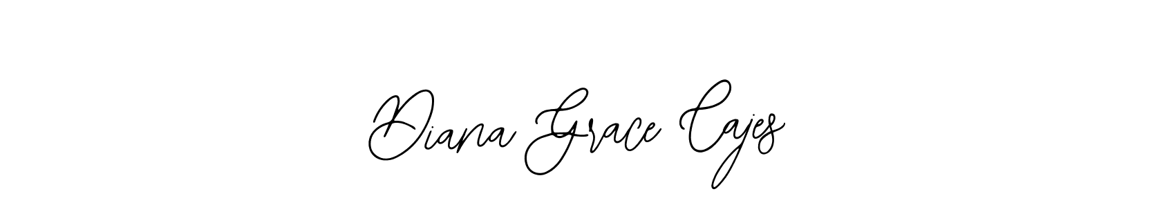 How to make Diana Grace Cajes name signature. Use Bearetta-2O07w style for creating short signs online. This is the latest handwritten sign. Diana Grace Cajes signature style 12 images and pictures png