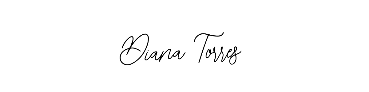 You should practise on your own different ways (Bearetta-2O07w) to write your name (Diana Torres) in signature. don't let someone else do it for you. Diana Torres signature style 12 images and pictures png