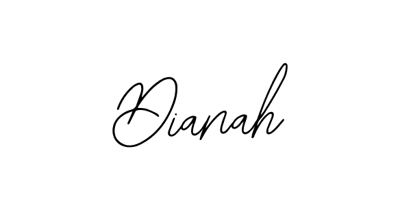 How to make Dianah signature? Bearetta-2O07w is a professional autograph style. Create handwritten signature for Dianah name. Dianah signature style 12 images and pictures png