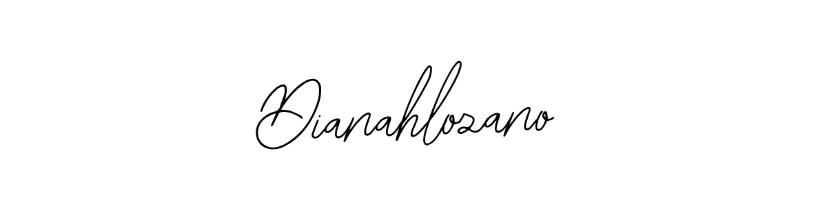 Bearetta-2O07w is a professional signature style that is perfect for those who want to add a touch of class to their signature. It is also a great choice for those who want to make their signature more unique. Get Dianahlozano name to fancy signature for free. Dianahlozano signature style 12 images and pictures png