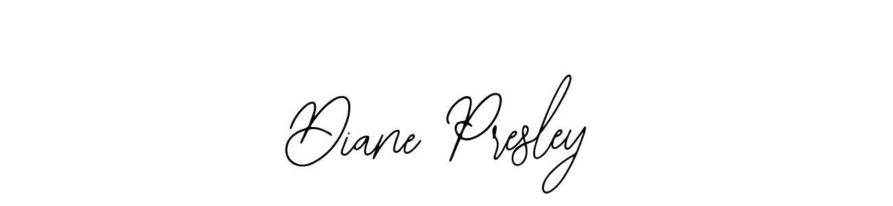 Make a beautiful signature design for name Diane Presley. With this signature (Bearetta-2O07w) style, you can create a handwritten signature for free. Diane Presley signature style 12 images and pictures png