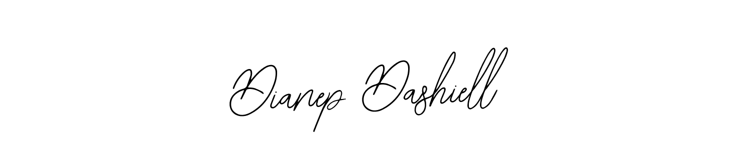 How to make Dianep Dashiell name signature. Use Bearetta-2O07w style for creating short signs online. This is the latest handwritten sign. Dianep Dashiell signature style 12 images and pictures png