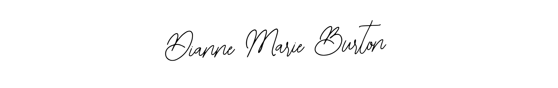 Design your own signature with our free online signature maker. With this signature software, you can create a handwritten (Bearetta-2O07w) signature for name Dianne Marie Burton. Dianne Marie Burton signature style 12 images and pictures png