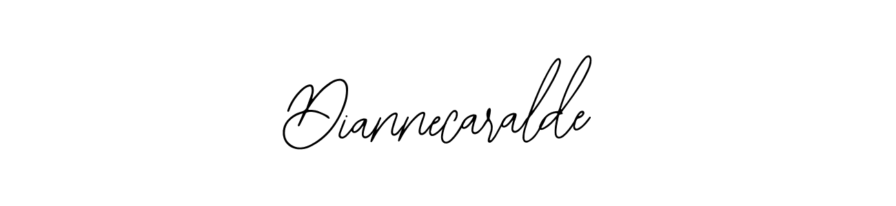 Make a beautiful signature design for name Diannecaralde. With this signature (Bearetta-2O07w) style, you can create a handwritten signature for free. Diannecaralde signature style 12 images and pictures png