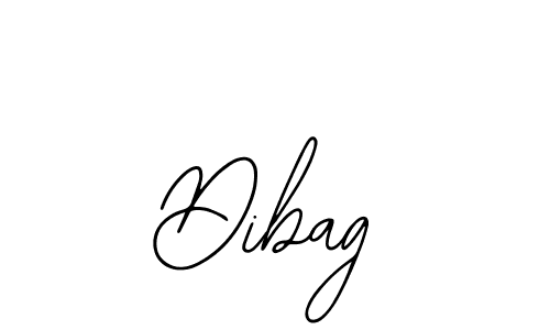 Dibag stylish signature style. Best Handwritten Sign (Bearetta-2O07w) for my name. Handwritten Signature Collection Ideas for my name Dibag. Dibag signature style 12 images and pictures png