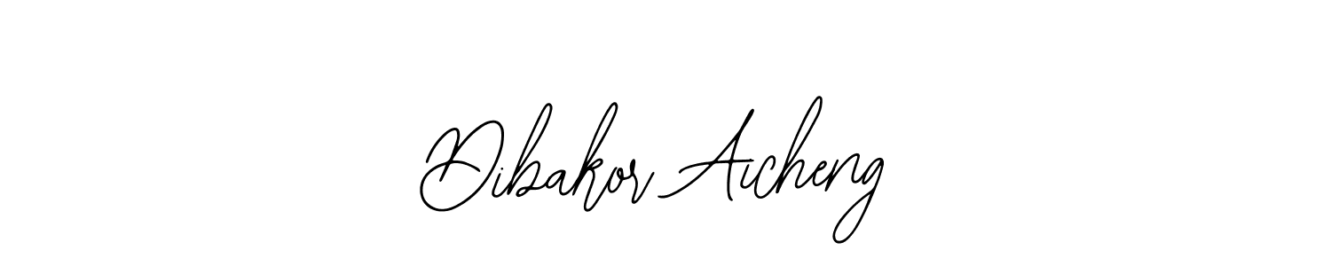 Best and Professional Signature Style for Dibakor Aicheng. Bearetta-2O07w Best Signature Style Collection. Dibakor Aicheng signature style 12 images and pictures png