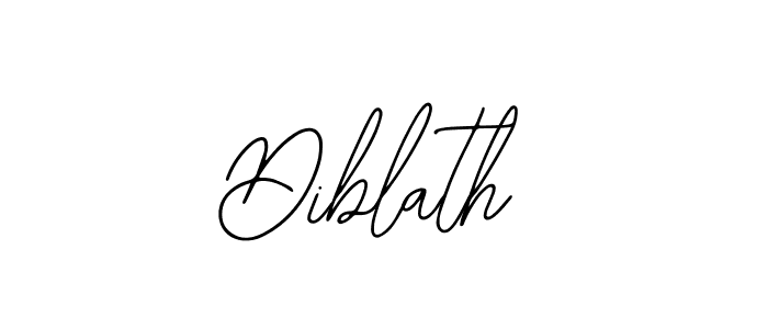 Similarly Bearetta-2O07w is the best handwritten signature design. Signature creator online .You can use it as an online autograph creator for name Diblath. Diblath signature style 12 images and pictures png