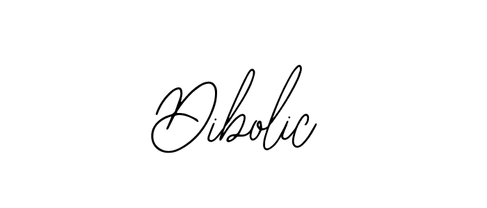 How to Draw Dibolic signature style? Bearetta-2O07w is a latest design signature styles for name Dibolic. Dibolic signature style 12 images and pictures png