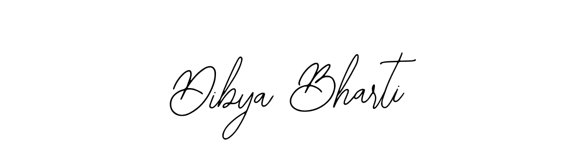 Dibya Bharti stylish signature style. Best Handwritten Sign (Bearetta-2O07w) for my name. Handwritten Signature Collection Ideas for my name Dibya Bharti. Dibya Bharti signature style 12 images and pictures png