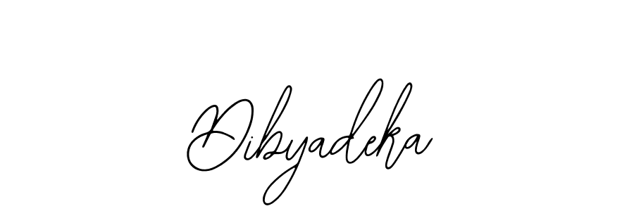 How to make Dibyadeka signature? Bearetta-2O07w is a professional autograph style. Create handwritten signature for Dibyadeka name. Dibyadeka signature style 12 images and pictures png