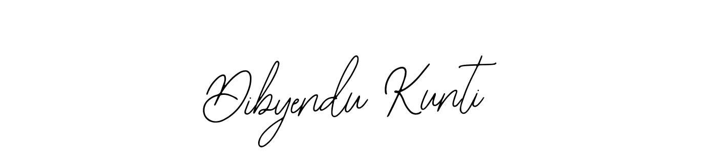 Use a signature maker to create a handwritten signature online. With this signature software, you can design (Bearetta-2O07w) your own signature for name Dibyendu Kunti. Dibyendu Kunti signature style 12 images and pictures png