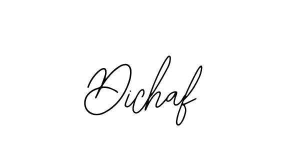 Here are the top 10 professional signature styles for the name Dichaf. These are the best autograph styles you can use for your name. Dichaf signature style 12 images and pictures png