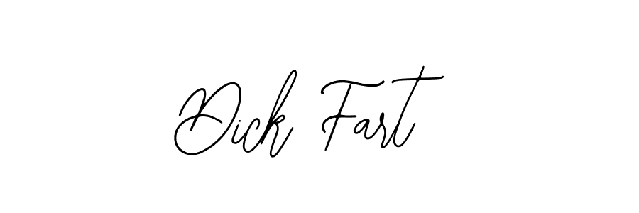 Use a signature maker to create a handwritten signature online. With this signature software, you can design (Bearetta-2O07w) your own signature for name Dick Fart. Dick Fart signature style 12 images and pictures png