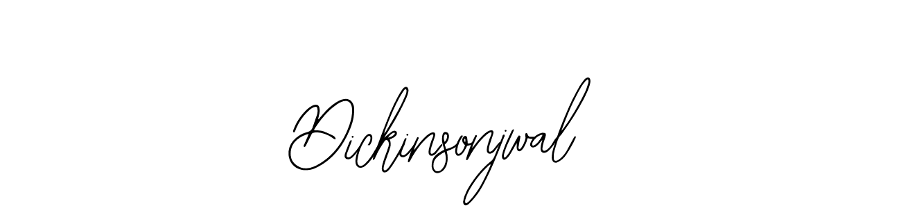 How to make Dickinsonjwal signature? Bearetta-2O07w is a professional autograph style. Create handwritten signature for Dickinsonjwal name. Dickinsonjwal signature style 12 images and pictures png