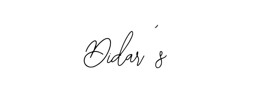 Didar ´s stylish signature style. Best Handwritten Sign (Bearetta-2O07w) for my name. Handwritten Signature Collection Ideas for my name Didar ´s. Didar ´s signature style 12 images and pictures png