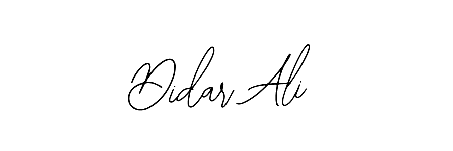 Also You can easily find your signature by using the search form. We will create Didar Ali name handwritten signature images for you free of cost using Bearetta-2O07w sign style. Didar Ali signature style 12 images and pictures png