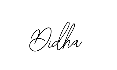 Also You can easily find your signature by using the search form. We will create Didha name handwritten signature images for you free of cost using Bearetta-2O07w sign style. Didha signature style 12 images and pictures png