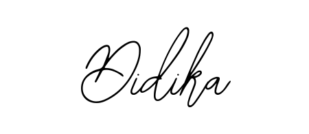Make a beautiful signature design for name Didika. Use this online signature maker to create a handwritten signature for free. Didika signature style 12 images and pictures png