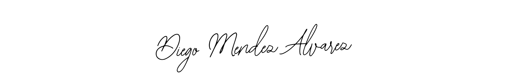 Bearetta-2O07w is a professional signature style that is perfect for those who want to add a touch of class to their signature. It is also a great choice for those who want to make their signature more unique. Get Diego Mendez Alvarez name to fancy signature for free. Diego Mendez Alvarez signature style 12 images and pictures png
