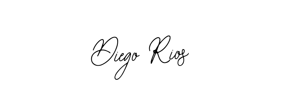 You should practise on your own different ways (Bearetta-2O07w) to write your name (Diego Rios) in signature. don't let someone else do it for you. Diego Rios signature style 12 images and pictures png