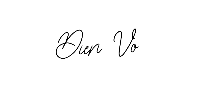 Use a signature maker to create a handwritten signature online. With this signature software, you can design (Bearetta-2O07w) your own signature for name Dien Vo. Dien Vo signature style 12 images and pictures png