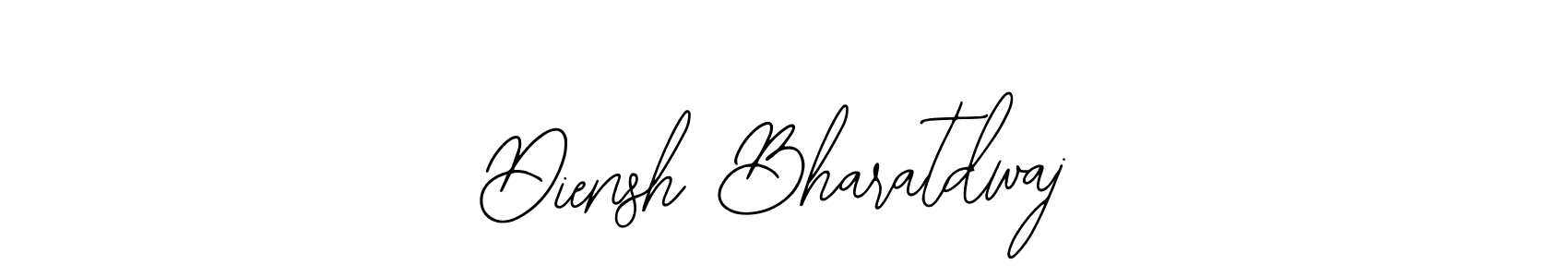 Diensh Bharatdwaj stylish signature style. Best Handwritten Sign (Bearetta-2O07w) for my name. Handwritten Signature Collection Ideas for my name Diensh Bharatdwaj. Diensh Bharatdwaj signature style 12 images and pictures png