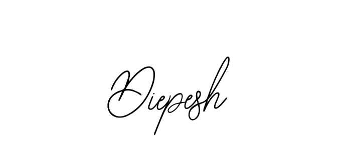 Also we have Diepesh name is the best signature style. Create professional handwritten signature collection using Bearetta-2O07w autograph style. Diepesh signature style 12 images and pictures png