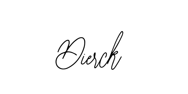 Dierck stylish signature style. Best Handwritten Sign (Bearetta-2O07w) for my name. Handwritten Signature Collection Ideas for my name Dierck. Dierck signature style 12 images and pictures png