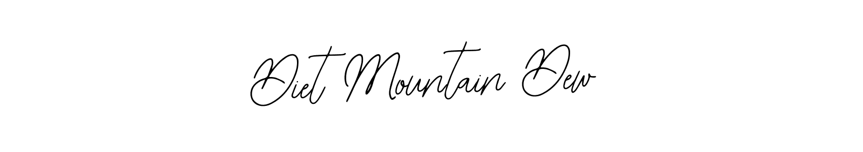 if you are searching for the best signature style for your name Diet Mountain Dew. so please give up your signature search. here we have designed multiple signature styles  using Bearetta-2O07w. Diet Mountain Dew signature style 12 images and pictures png