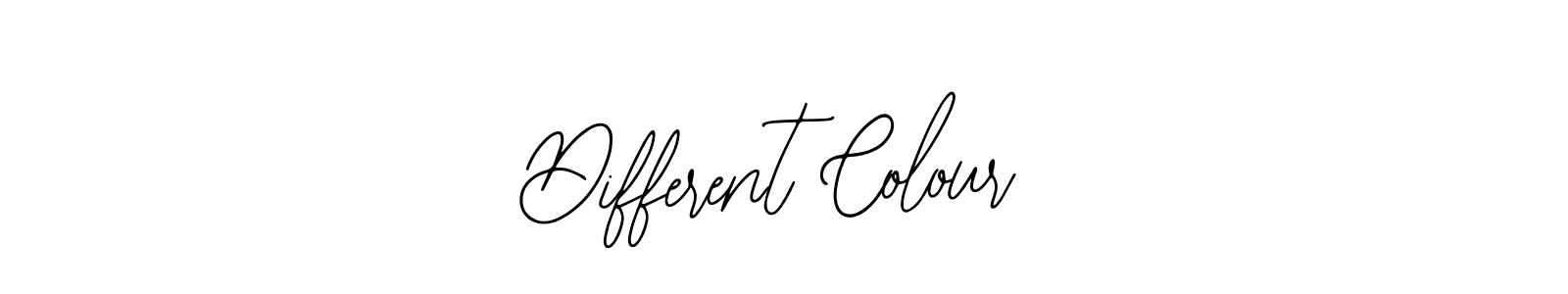 Design your own signature with our free online signature maker. With this signature software, you can create a handwritten (Bearetta-2O07w) signature for name Different Colour. Different Colour signature style 12 images and pictures png