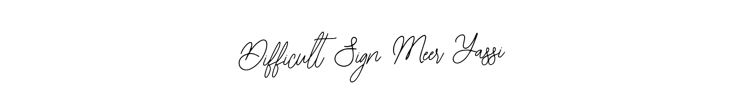 How to Draw Difficult Sign Meer Yassi signature style? Bearetta-2O07w is a latest design signature styles for name Difficult Sign Meer Yassi. Difficult Sign Meer Yassi signature style 12 images and pictures png