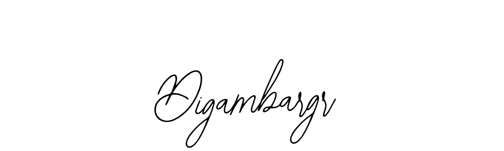 Also we have Digambargr name is the best signature style. Create professional handwritten signature collection using Bearetta-2O07w autograph style. Digambargr signature style 12 images and pictures png