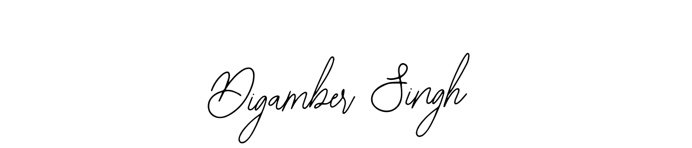 The best way (Bearetta-2O07w) to make a short signature is to pick only two or three words in your name. The name Digamber Singh include a total of six letters. For converting this name. Digamber Singh signature style 12 images and pictures png