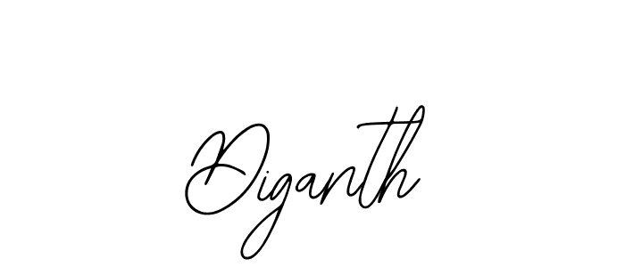 Design your own signature with our free online signature maker. With this signature software, you can create a handwritten (Bearetta-2O07w) signature for name Diganth. Diganth signature style 12 images and pictures png