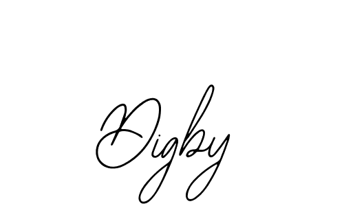 How to make Digby signature? Bearetta-2O07w is a professional autograph style. Create handwritten signature for Digby name. Digby signature style 12 images and pictures png