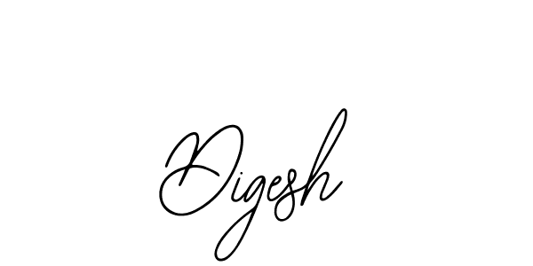 How to make Digesh signature? Bearetta-2O07w is a professional autograph style. Create handwritten signature for Digesh name. Digesh signature style 12 images and pictures png